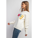 Sweet Generis MERRY Holiday Sweater - Off White Clothing - Tops - Sweaters - Pullovers by Sweet Generis | Grace the Boutique