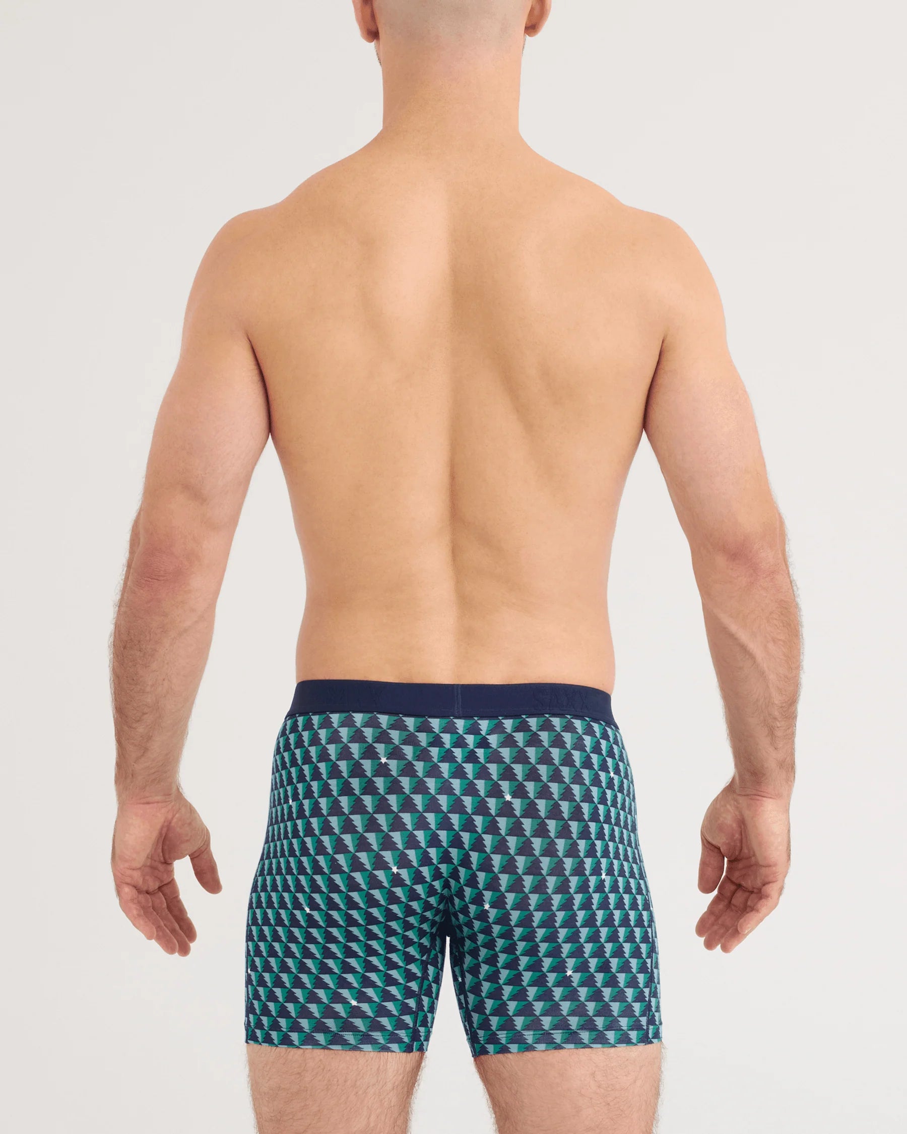 Saxx Vibe Xtra Soft Comfort Boxer Brief Fly - Tree Farm