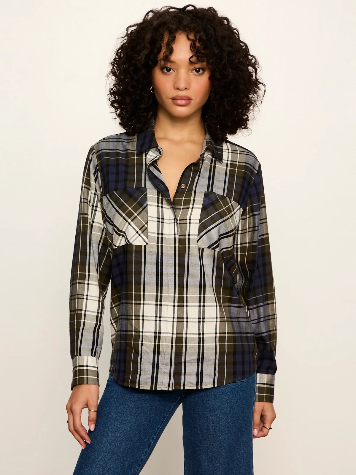 Sanctuary City Plaid Shirt - True Green