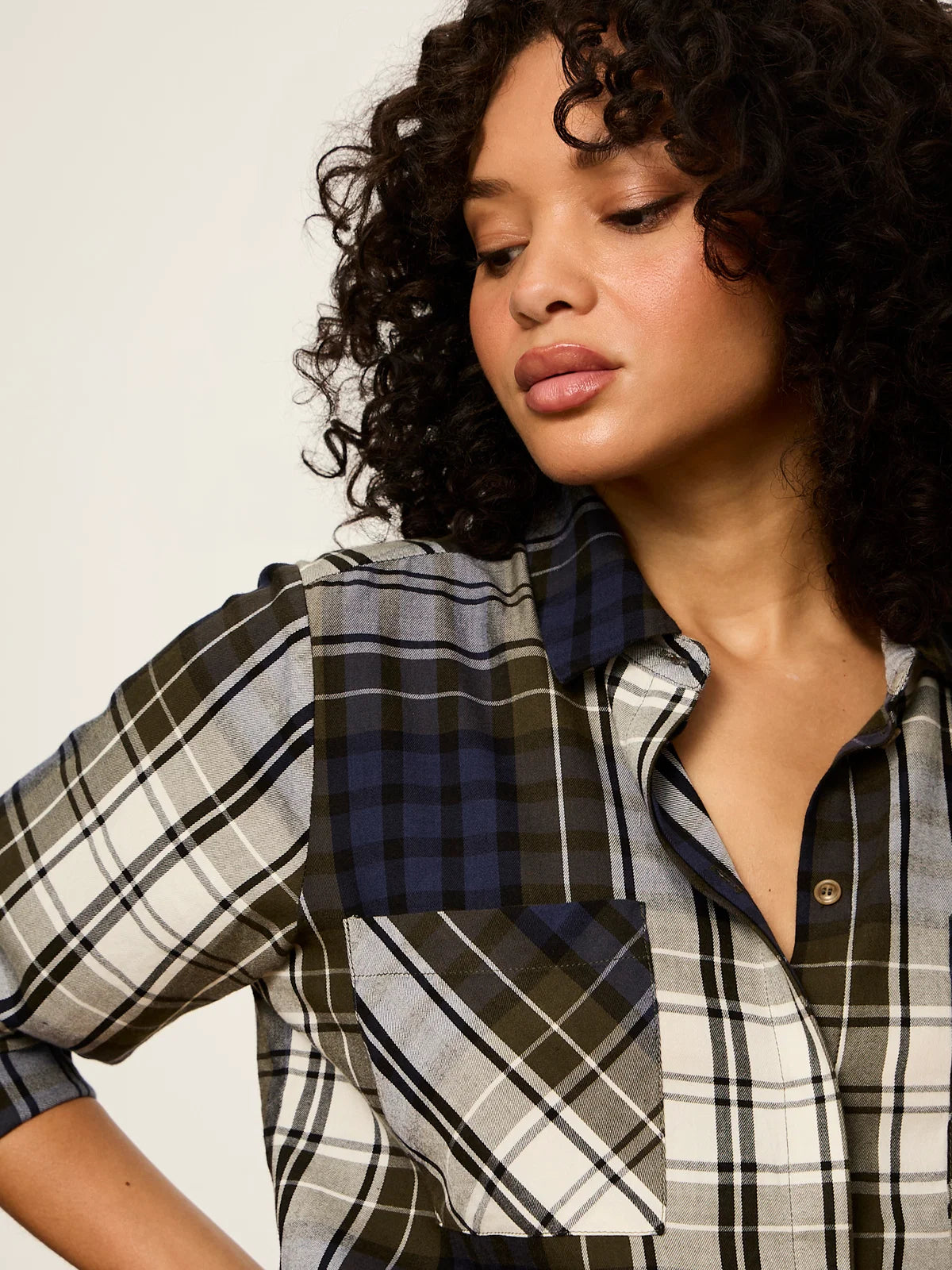 Sanctuary City Plaid Shirt - True Green