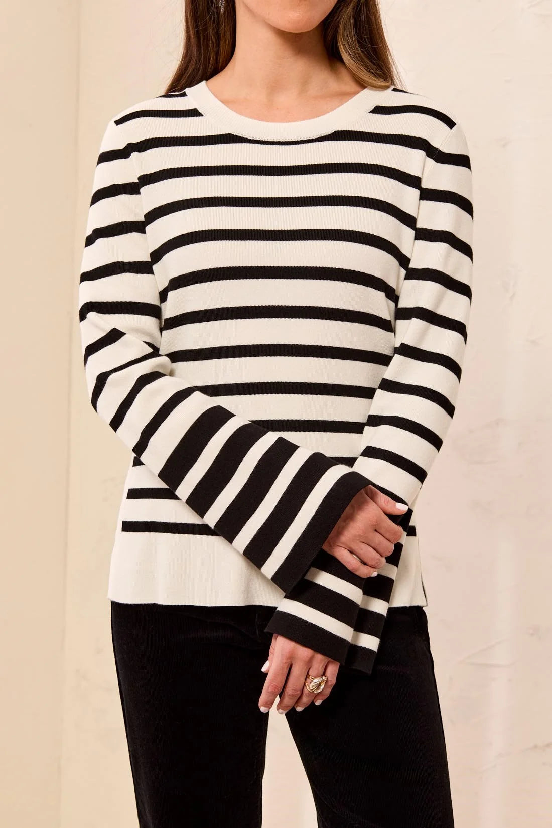 Tribal Tia Sweater - Black