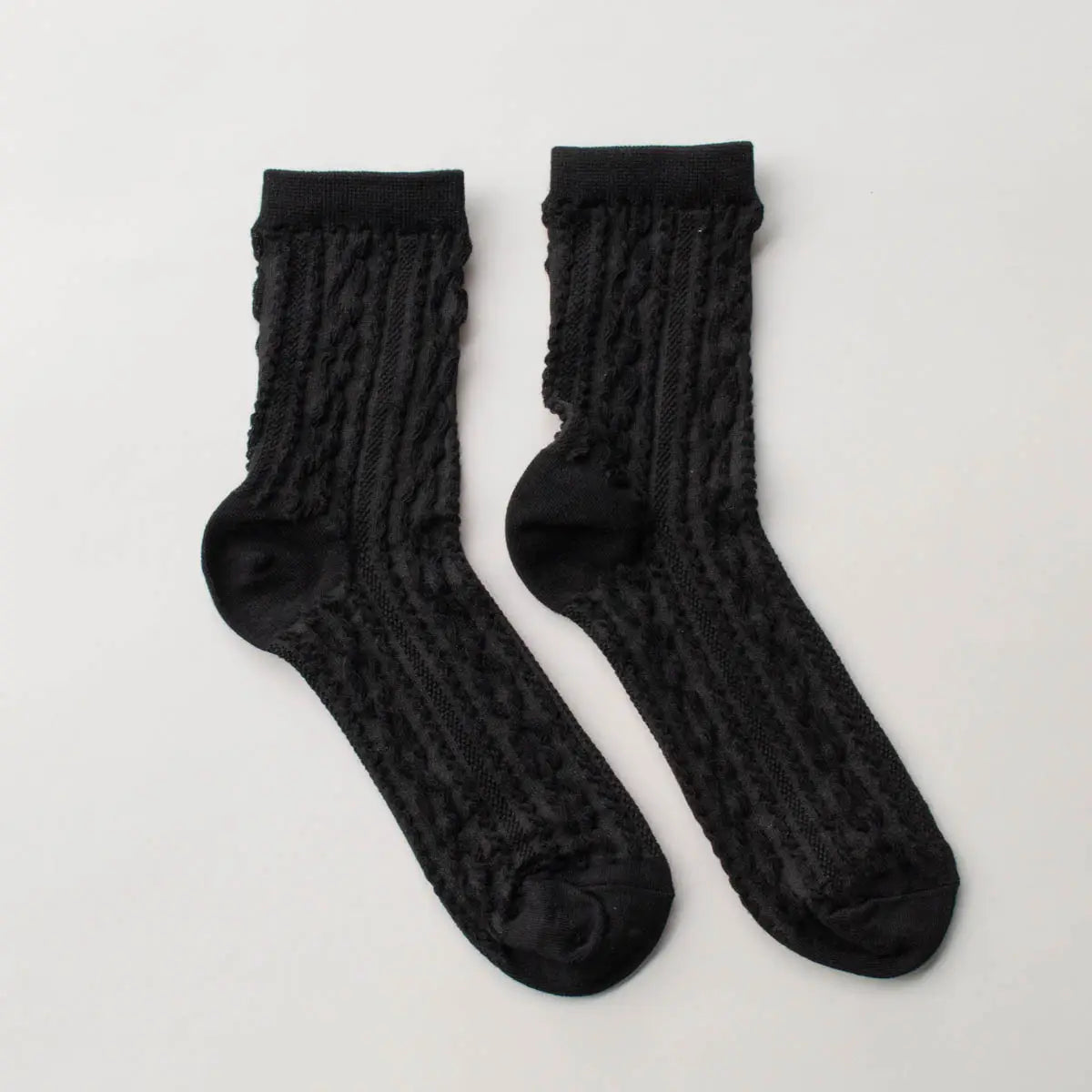 Tiepology Noble Twist Socks - Black