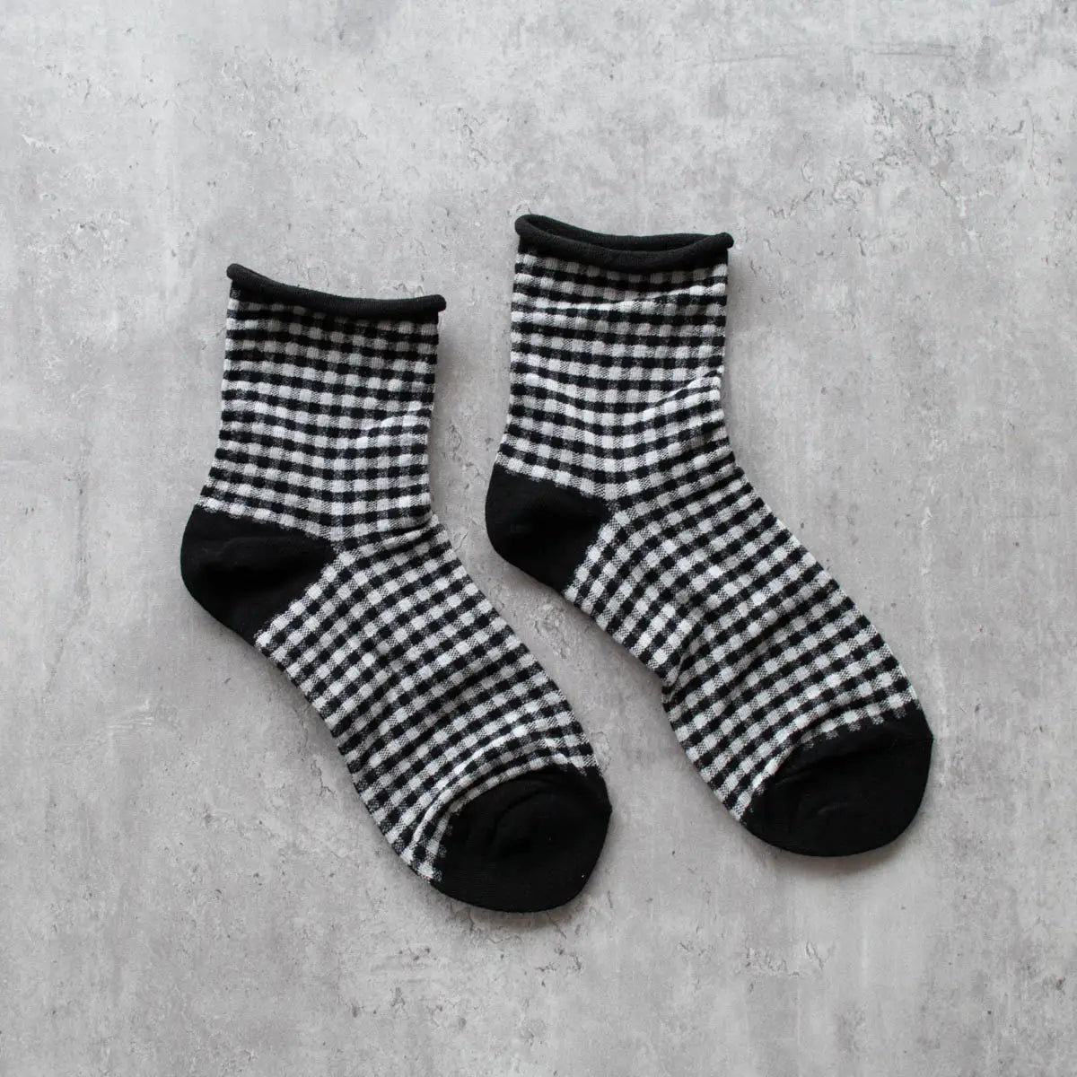 Tiepology Picnic Crew Socks - Black