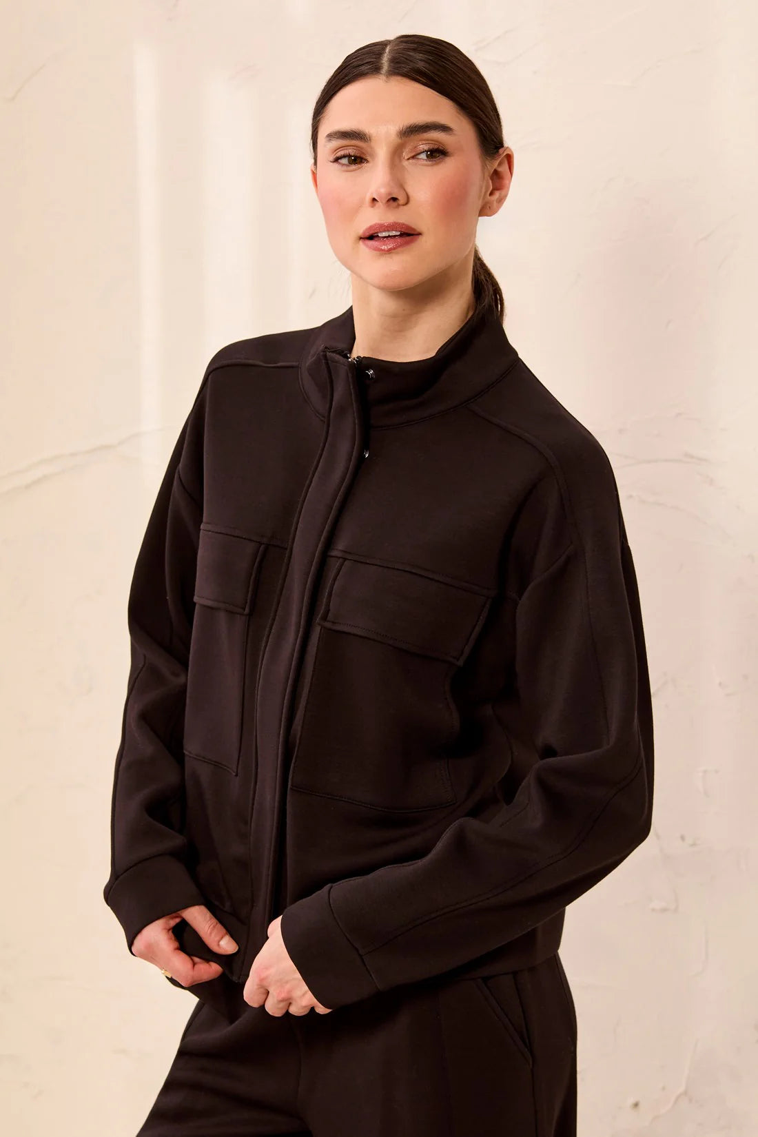 Tribal Techno Lux Cardi - Black