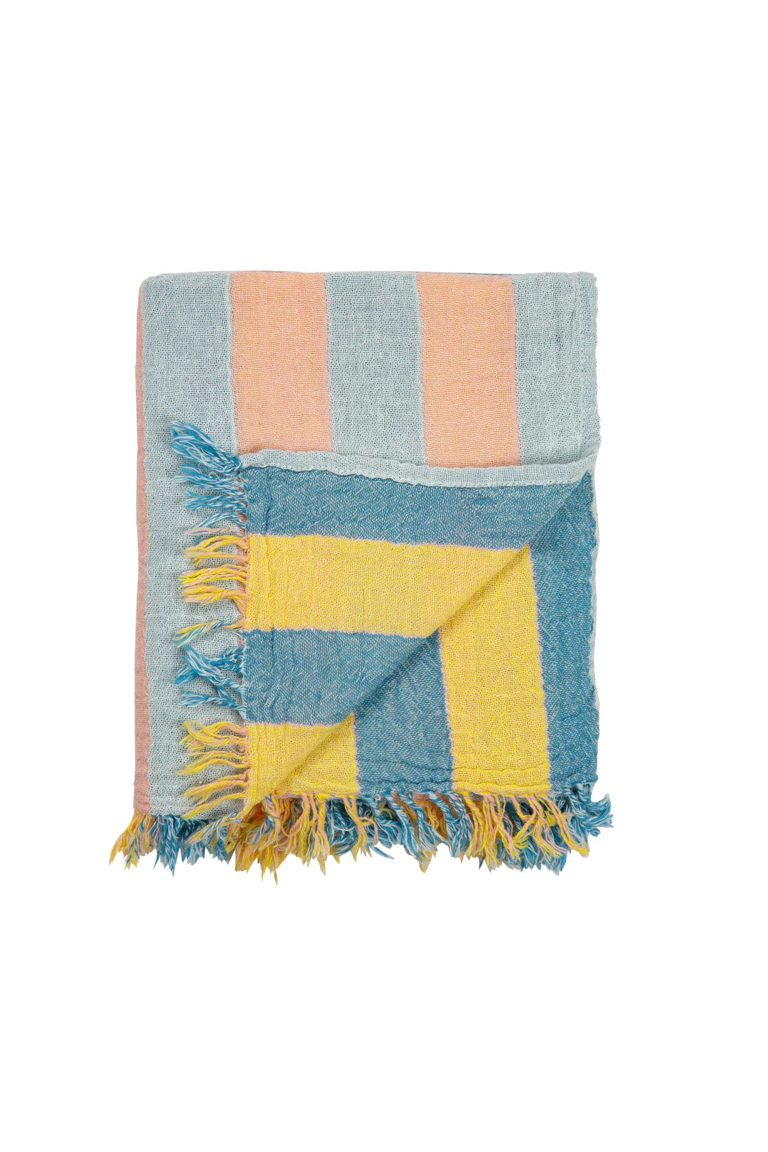 Tofino Towel Co. The Banks Gauze Muslin Towel - Mint Mix