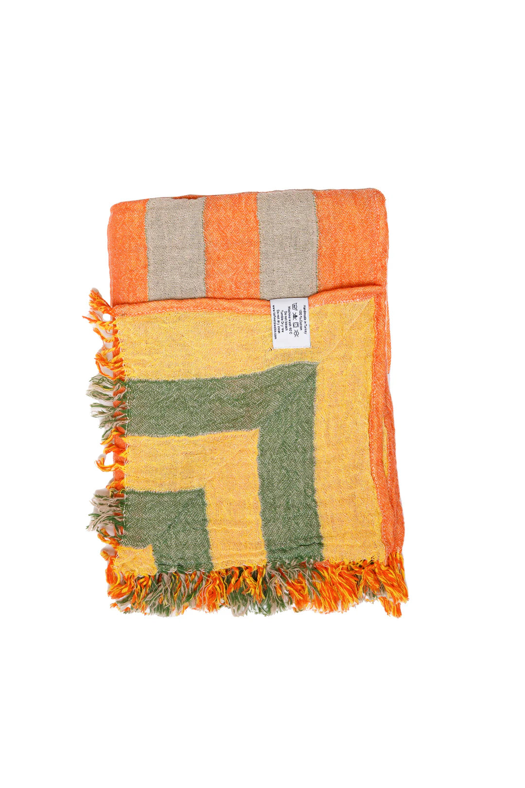 Tofino Towel Co. The Banks Gauze Muslin Towel - Yellow Multi