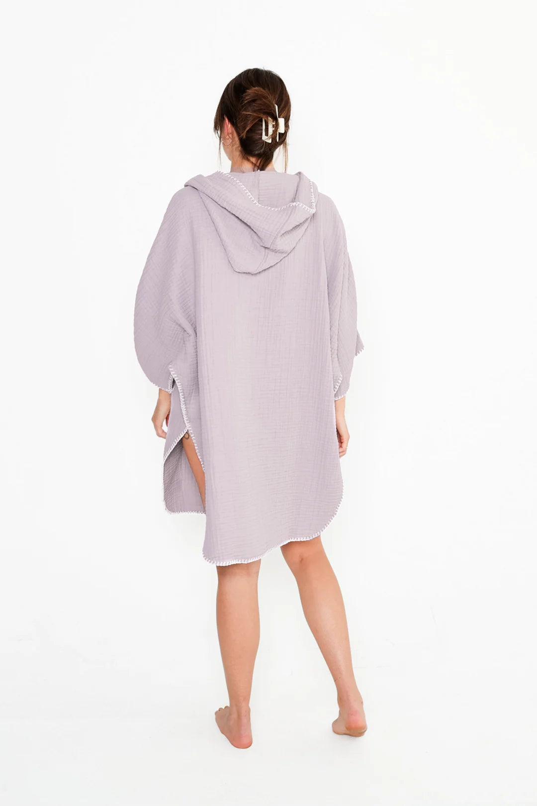 Tofino Towel Co. The Cocoon Poncho - Lilac
