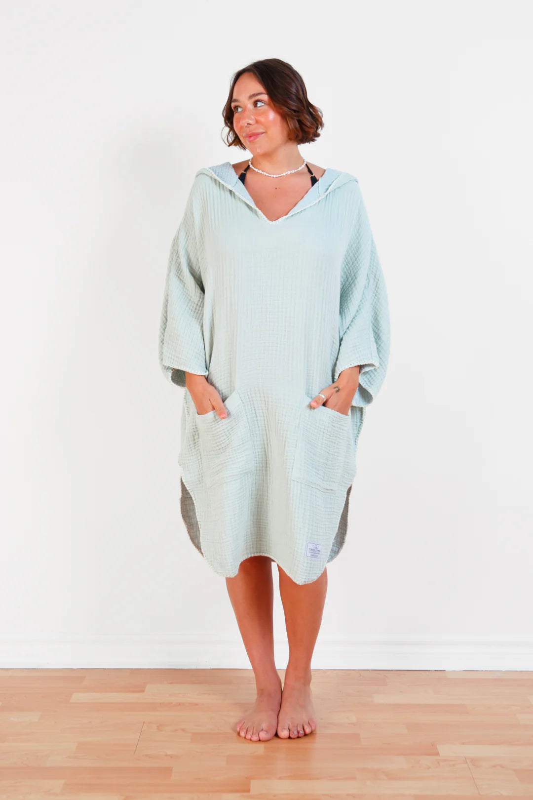Tofino Towel Co. The Cocoon Poncho - Sage