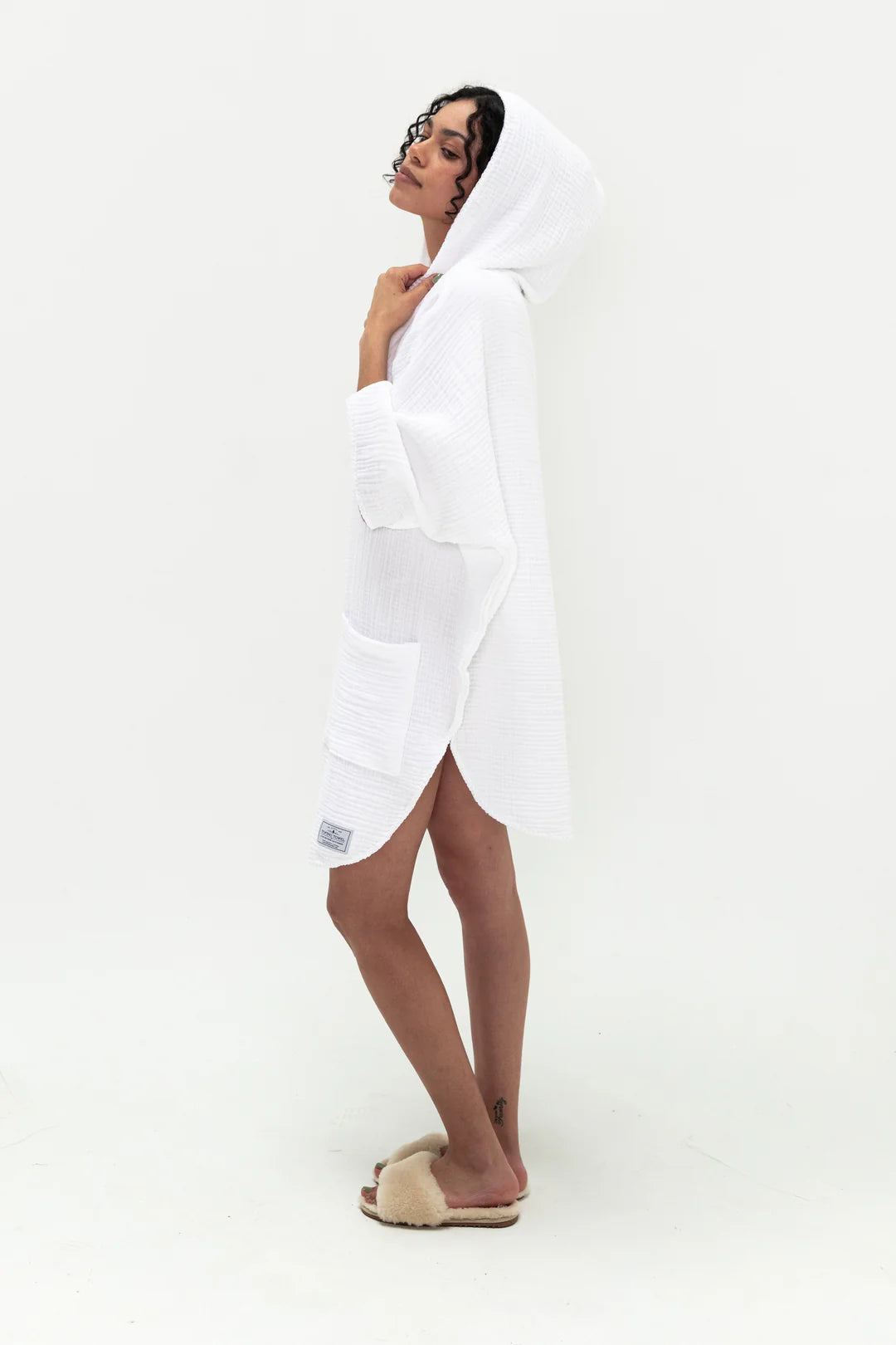 Tofino Towel Co. The Cocoon Poncho - Seashell