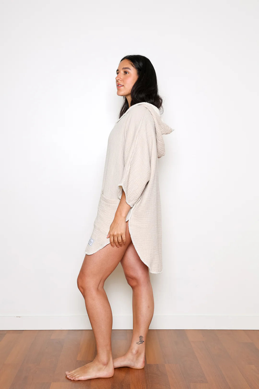 Tofino Towel Co. The Cocoon Poncho - Tan
