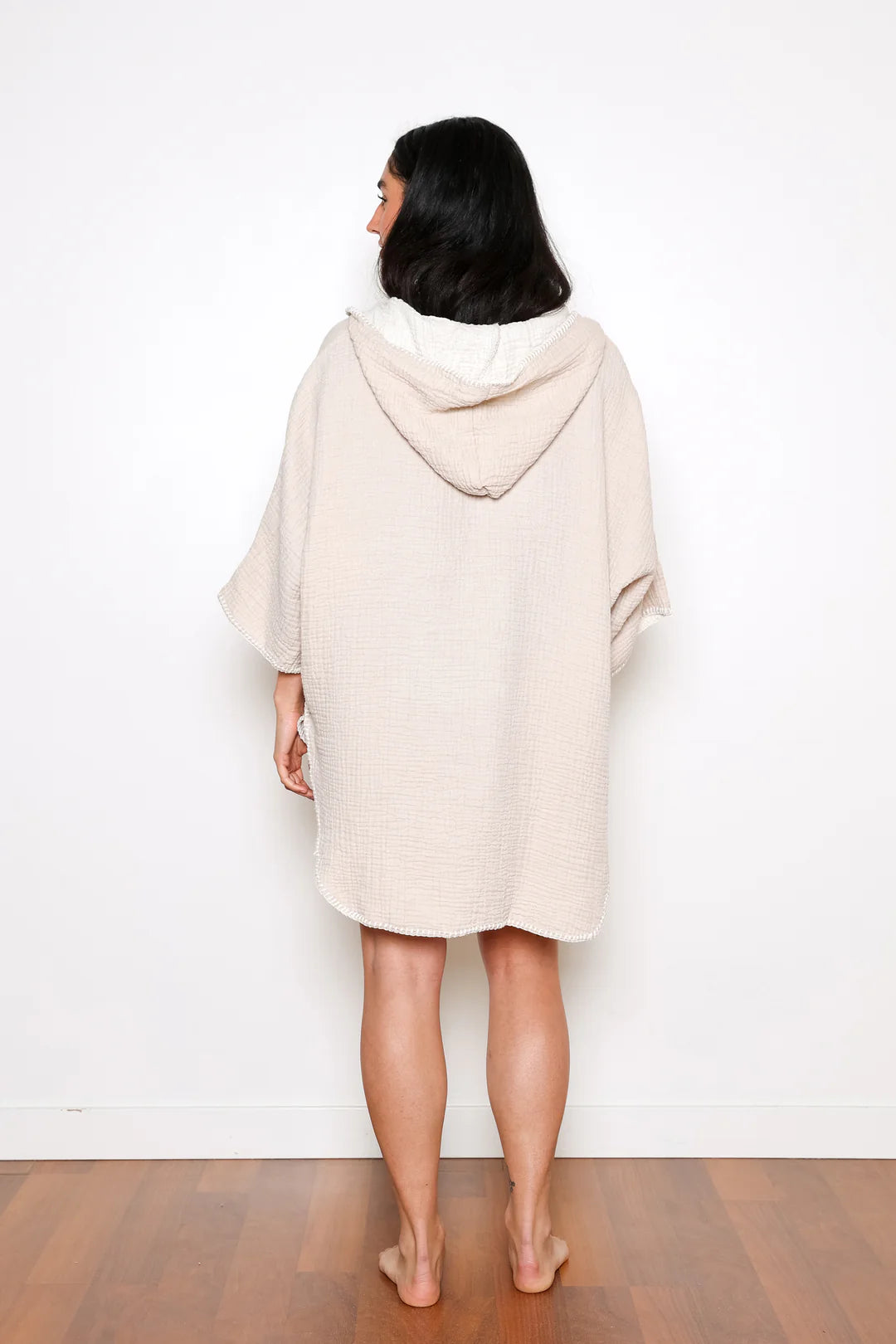 Tofino Towel Co. The Cocoon Poncho - Tan