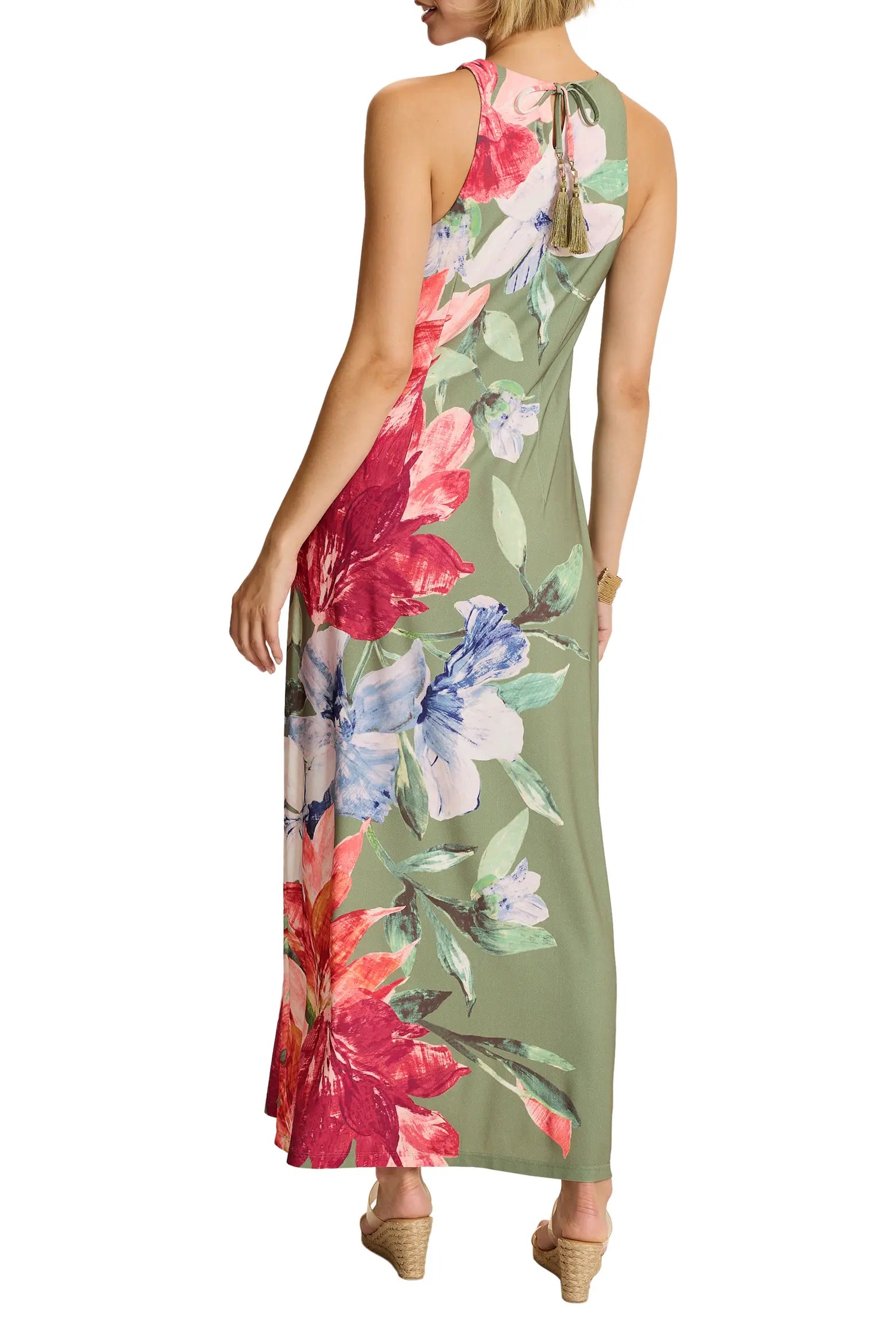 Tommy Bahama Jasmina Island Bloom Maxi Dress - Dusty Sage