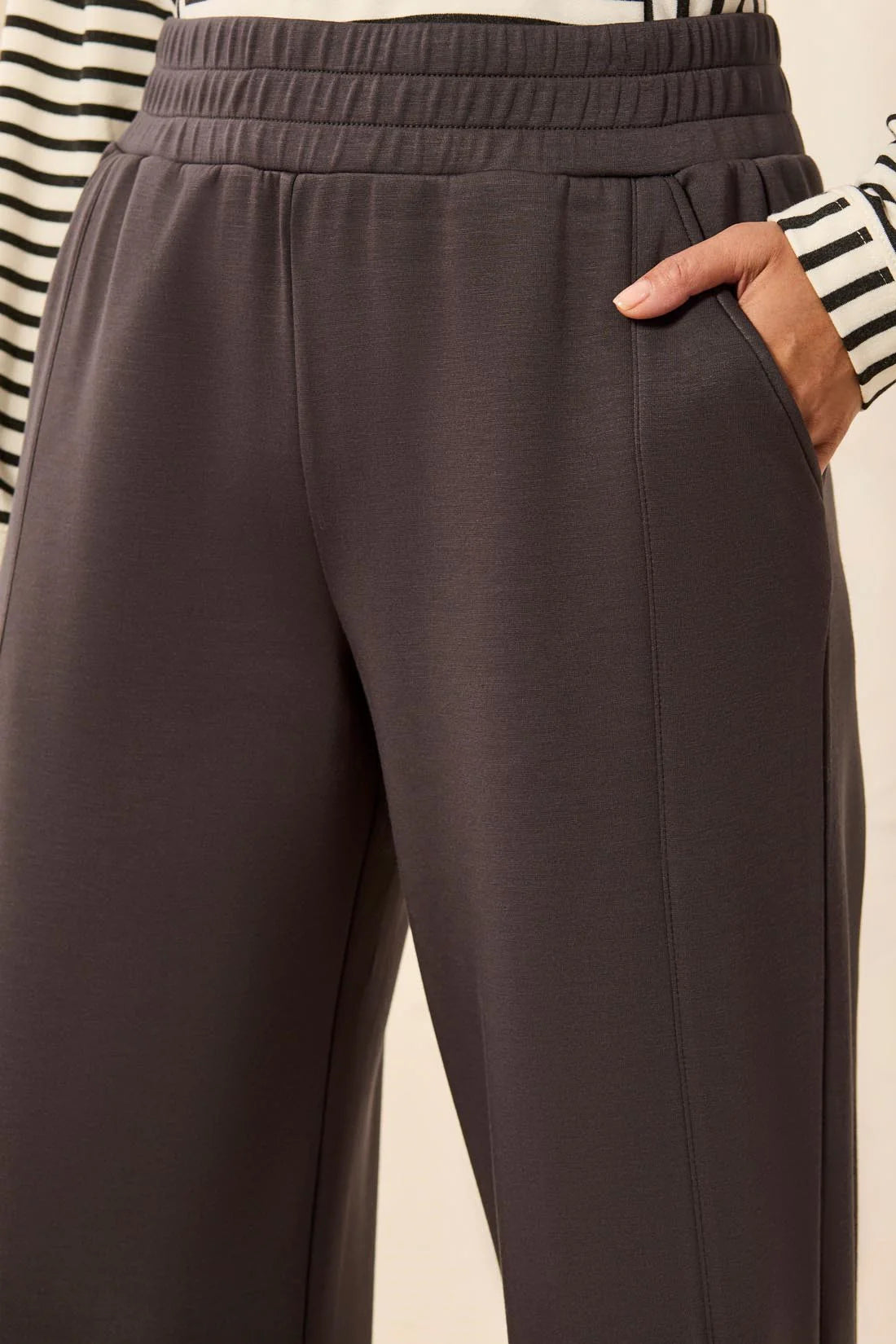Tribal Techno Lux Wide Leg Pant - Tornado
