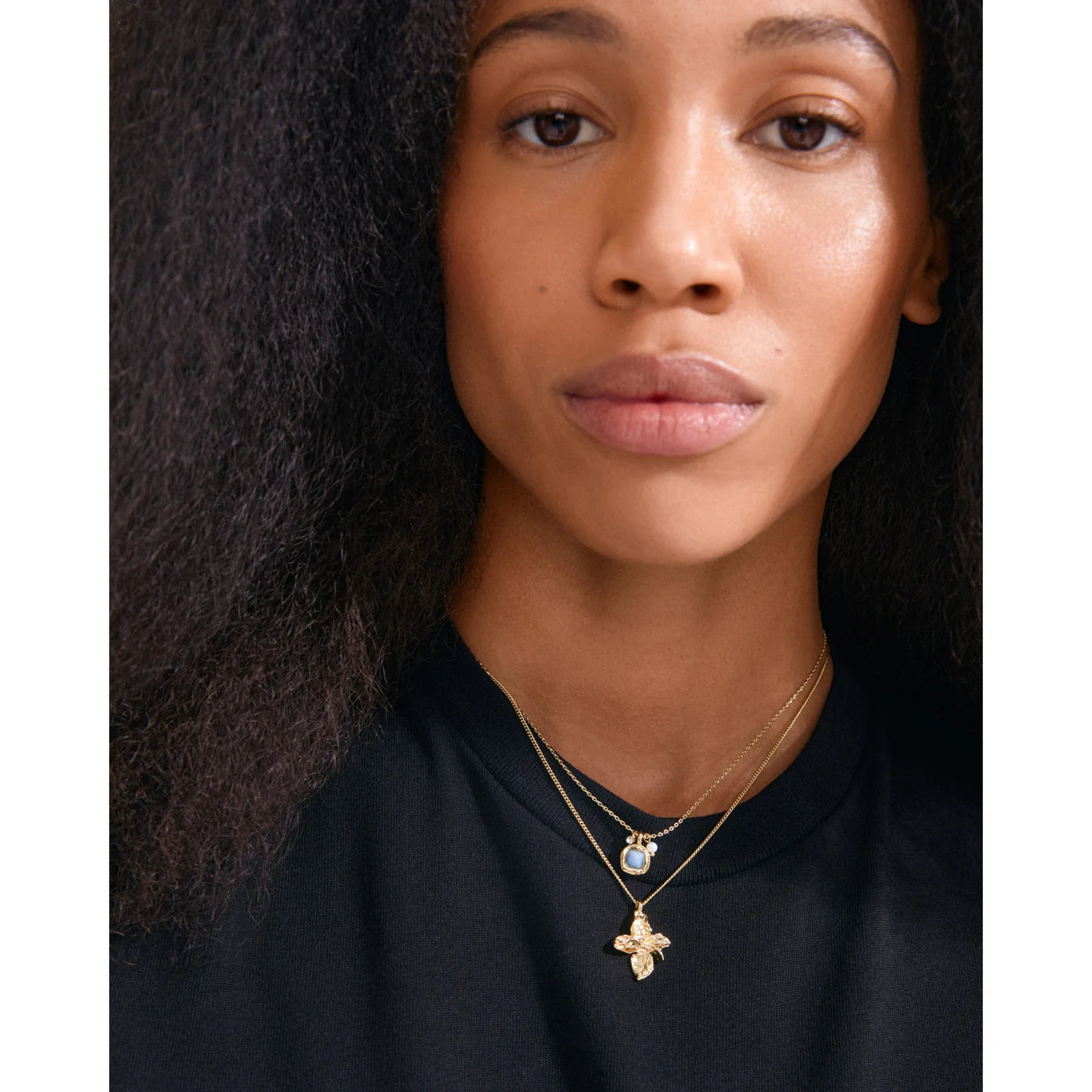 Pilgrim Trace 2-in-1 Necklace Set - Gold
