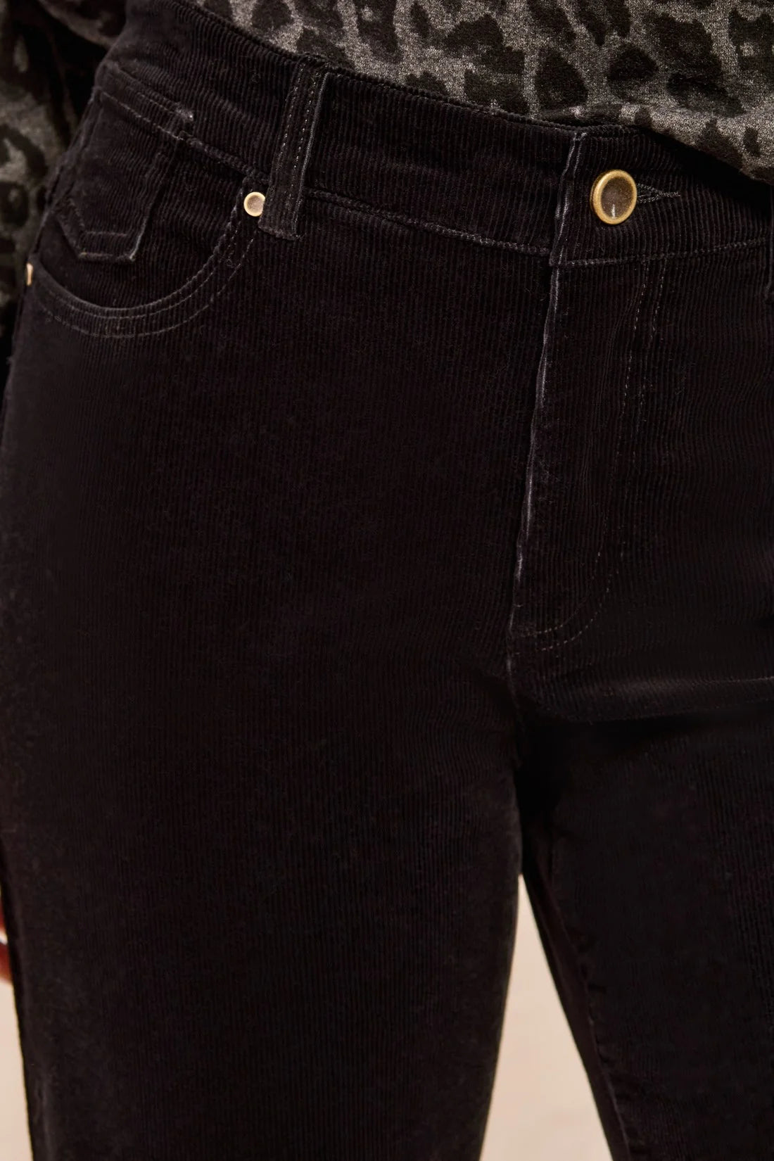 Tribal 5 Pocket Cord - Black