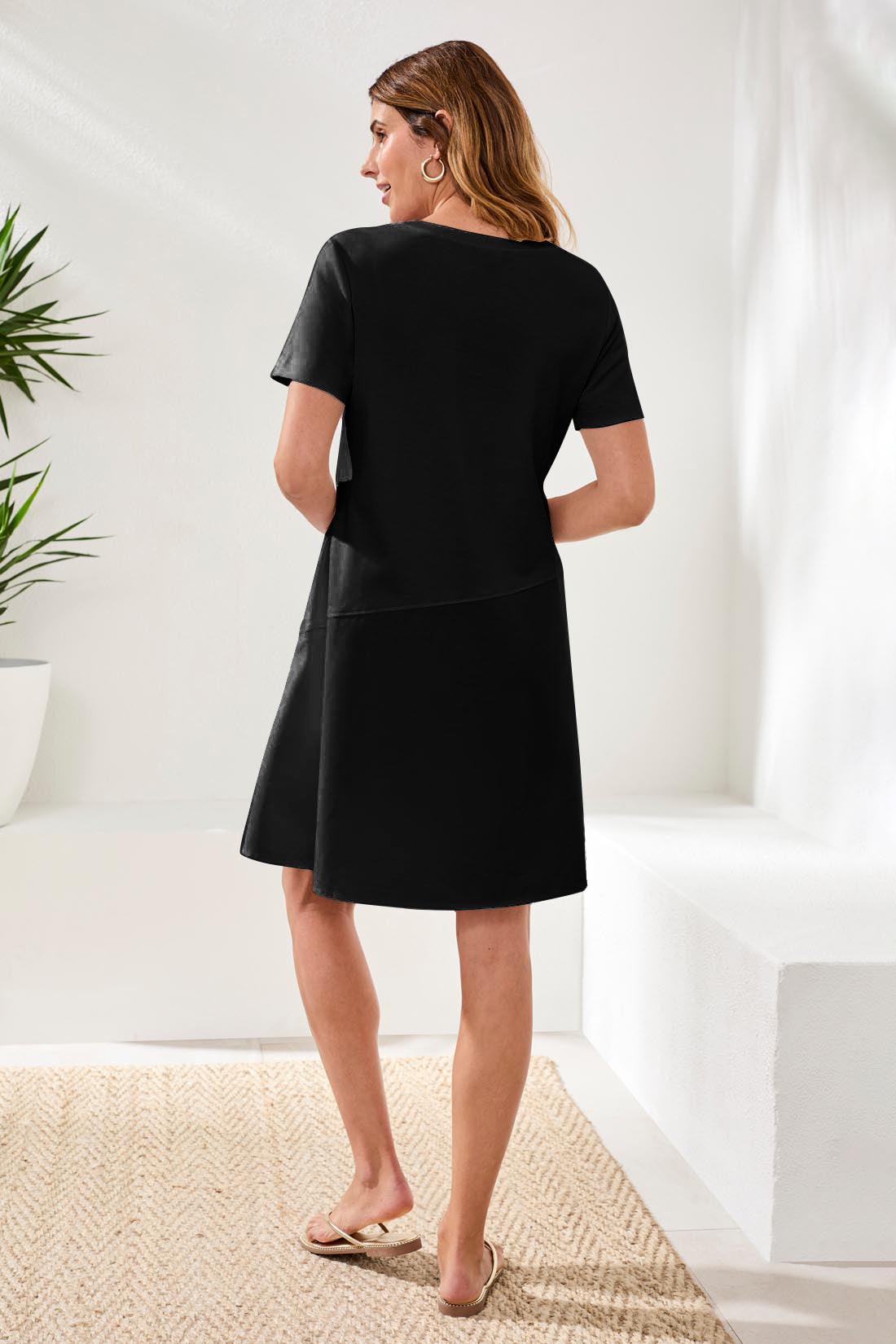 Tribal Alina Dress - Black