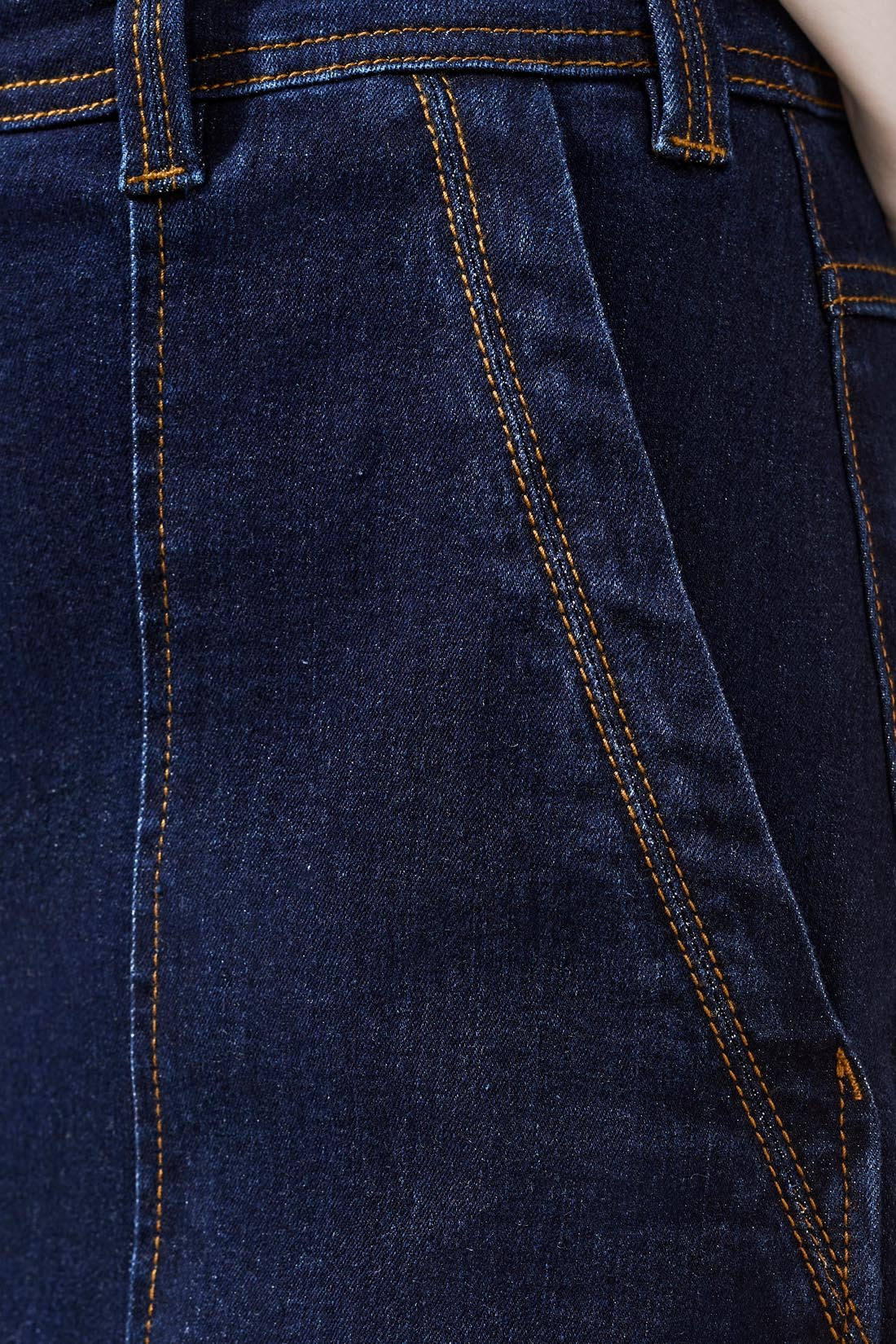 Tribal Audrey Denim Skort - Rinse