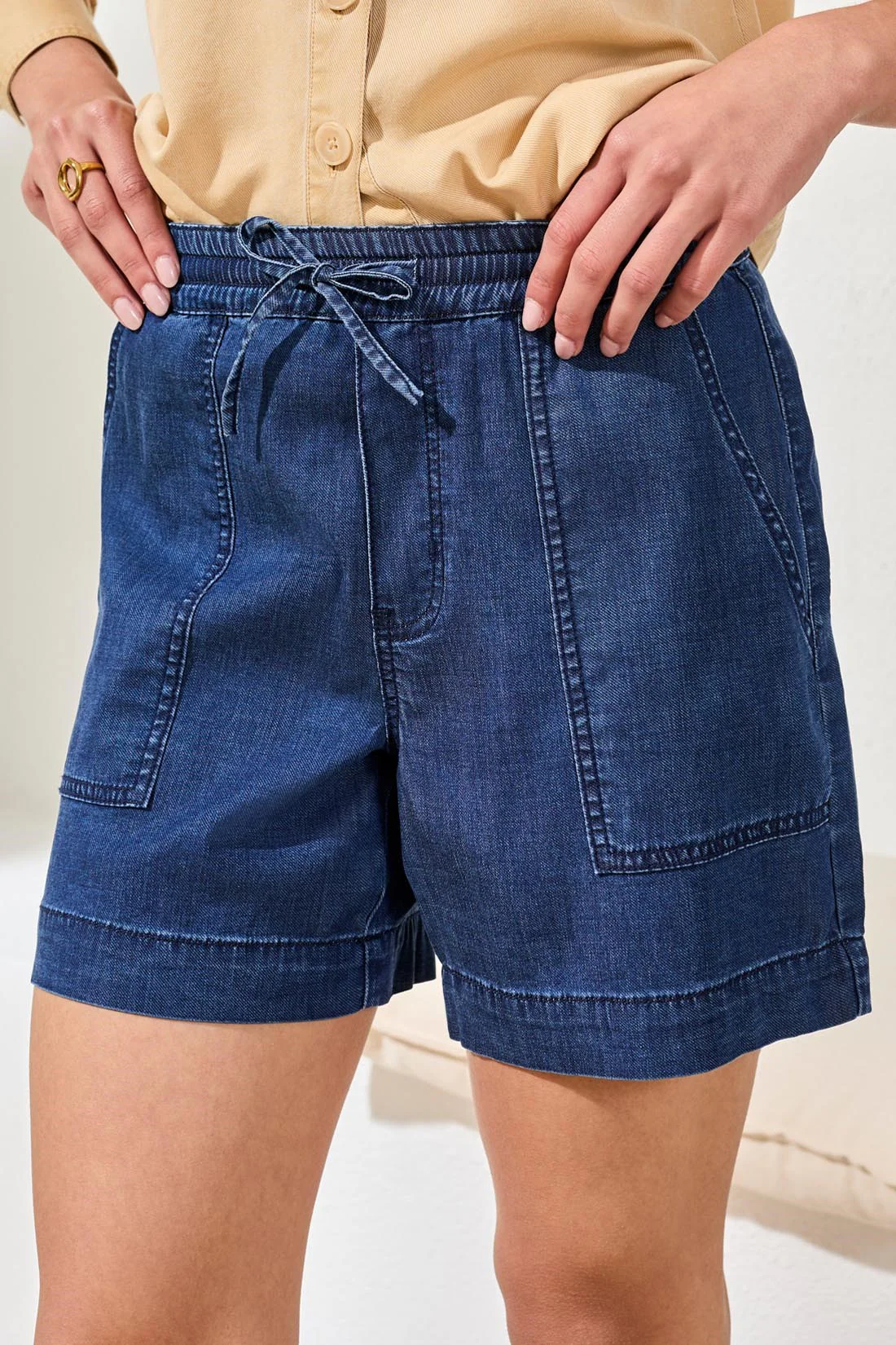 Tribal Audrey Jogger Short - Seahaven