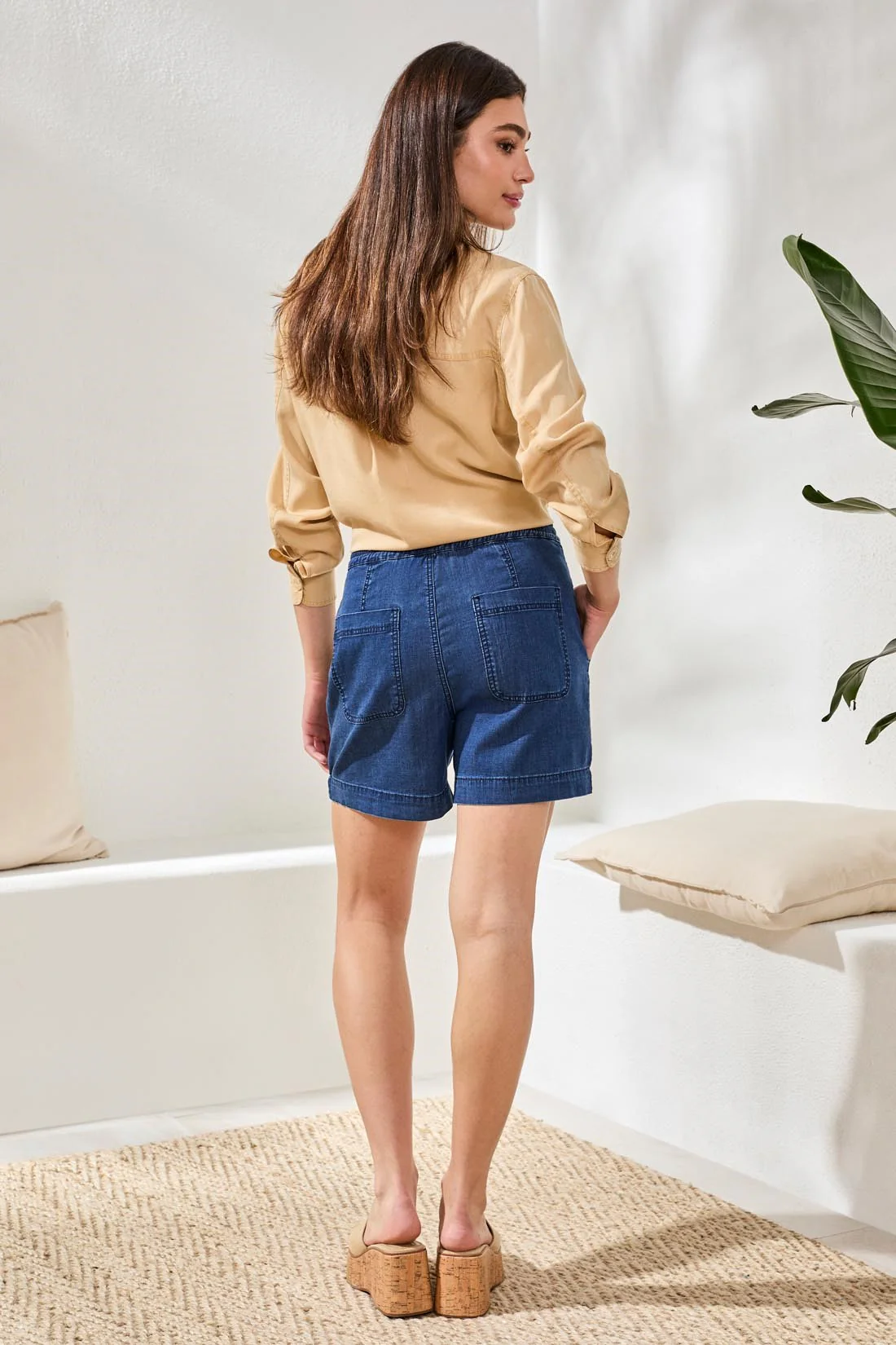 Tribal Audrey Jogger Short - Seahaven