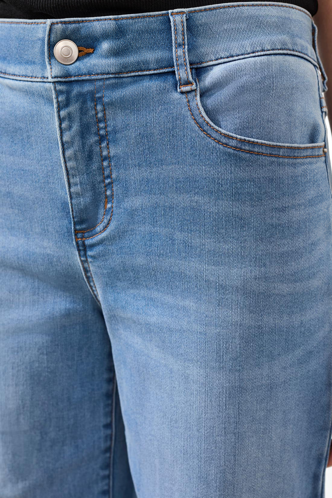 Tribal Audrey Wide Crop - Coastal Blue