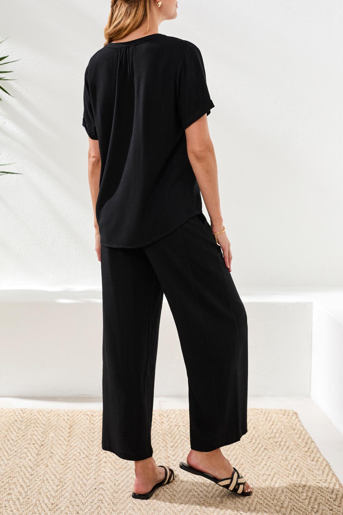 Tribal Ava Top - Black