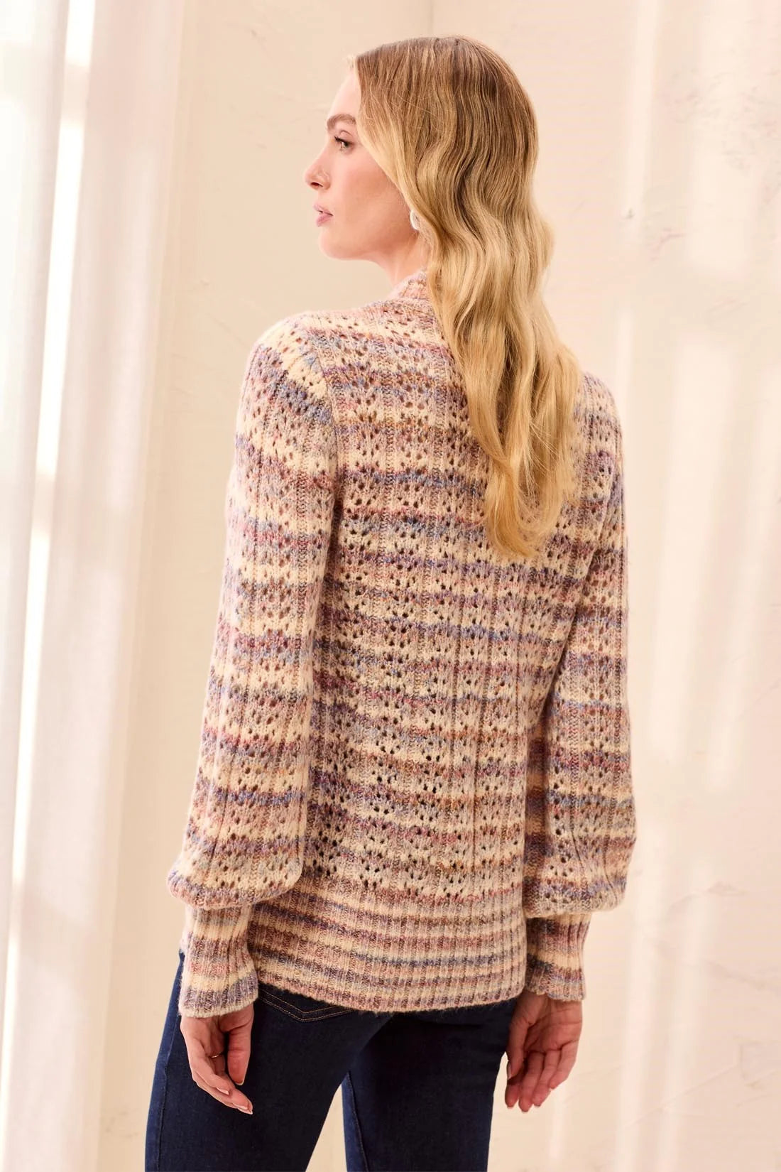 Tribal Brielle Sweater - Pansy