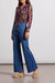 Tribal Brooke Hugging Palazzo Jeans - Blueberry Clothing - Bottoms - Denim - Opening by Tribal | Grace the Boutique