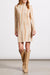 Tribal Charlie Funnel Neck Dress - Beige Clothing - Dresses + Jumpsuits - Dresses - Short Dresses by Tribal | Grace the Boutique