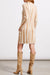 Tribal Charlie Funnel Neck Dress - Beige Clothing - Dresses + Jumpsuits - Dresses - Short Dresses by Tribal | Grace the Boutique