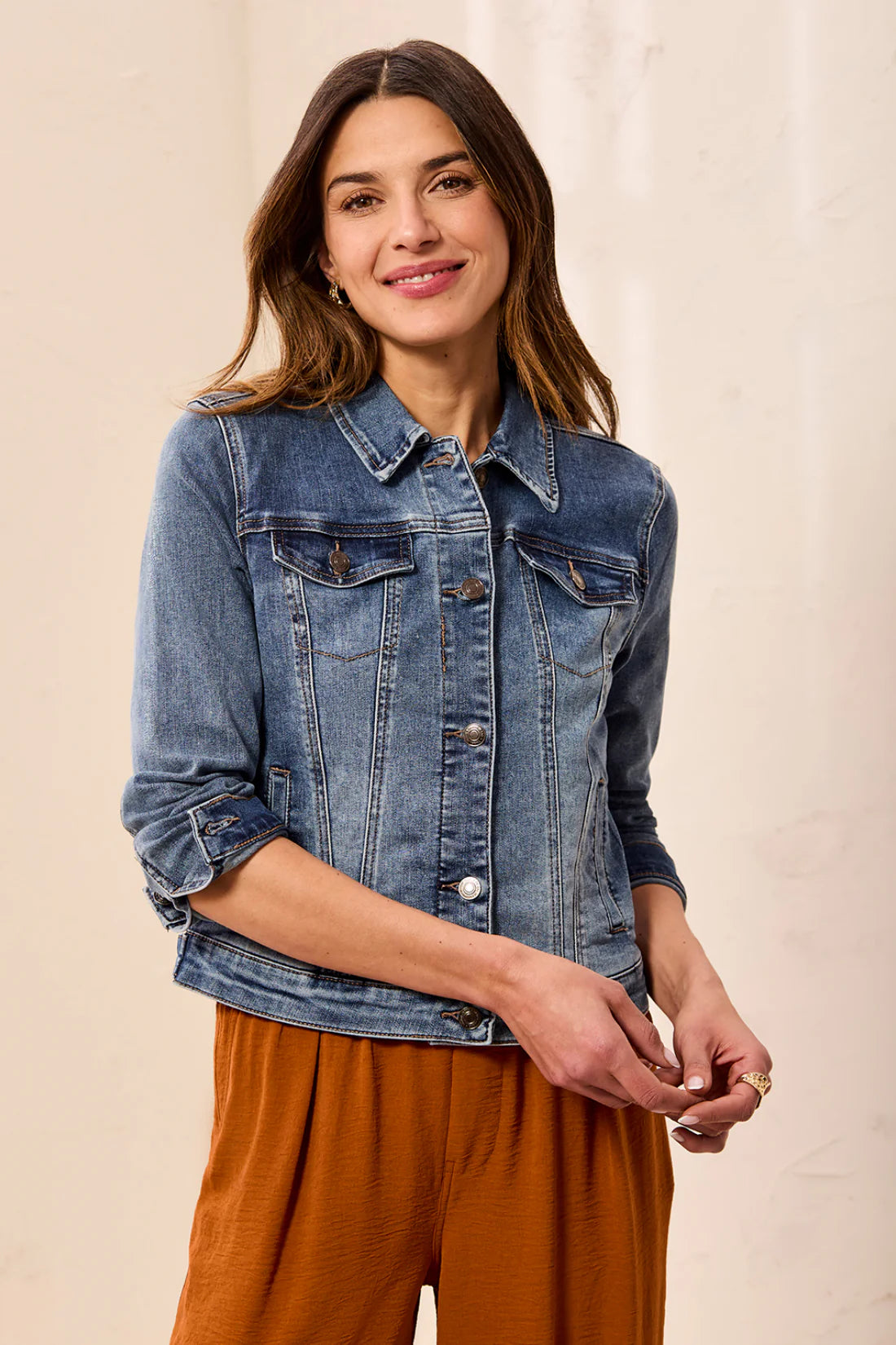 Tribal Classic Denim Jacket - Dark Vintage