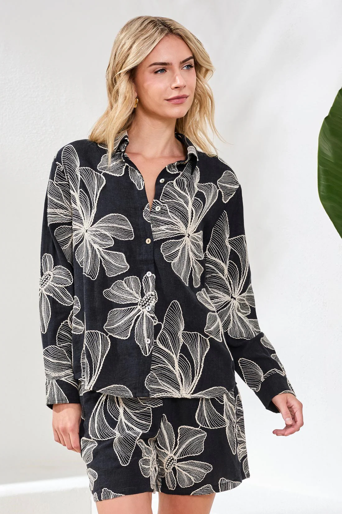 Tribal Daria Blouse - Black