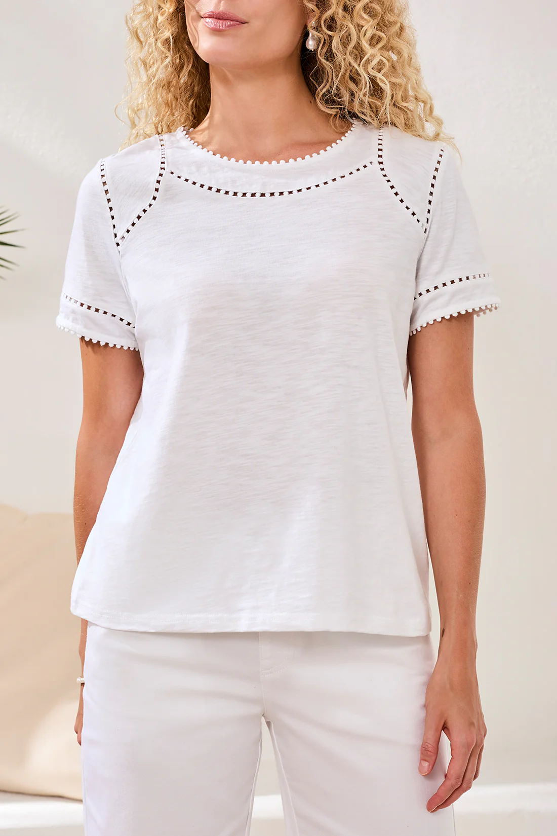Tribal Della Tee - White