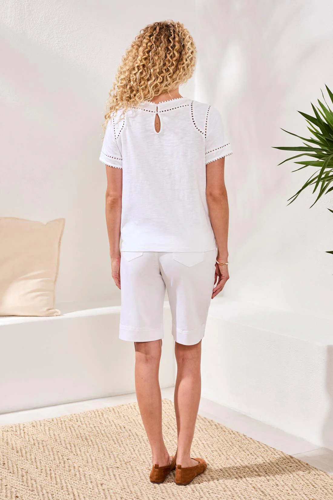 Tribal Della Tee - White