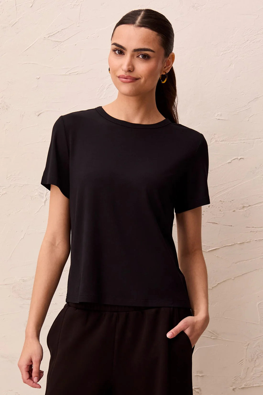 Tribal Easy Tee - Black