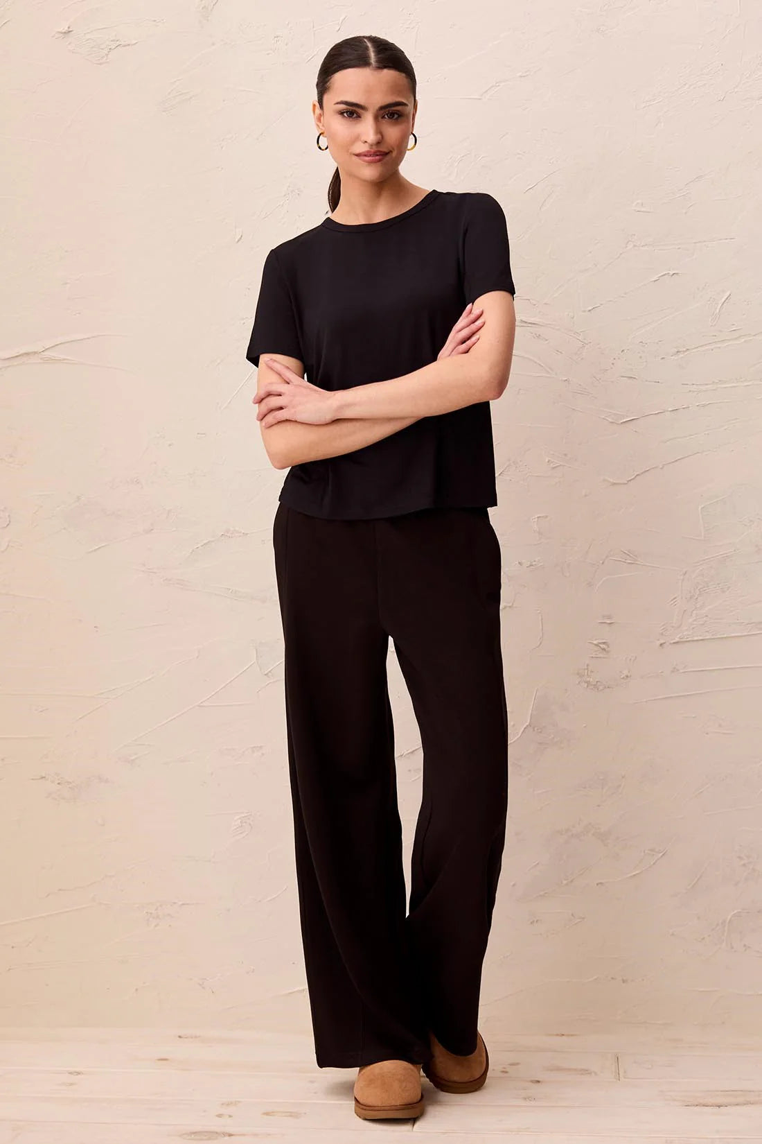 Tribal Easy Tee - Black