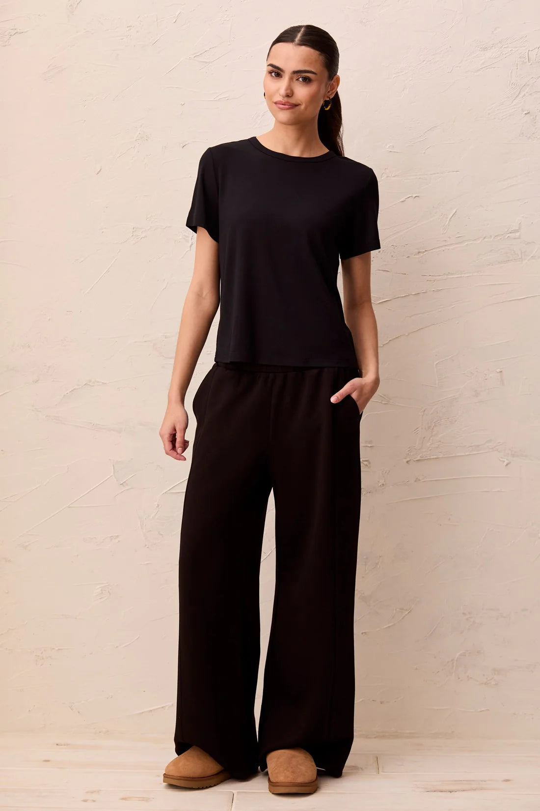 Tribal Easy Tee - Black