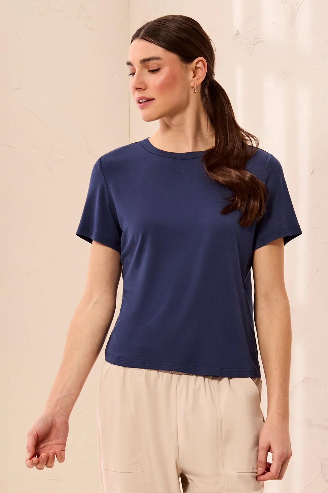 Tribal Easy Tee - Jet Blue