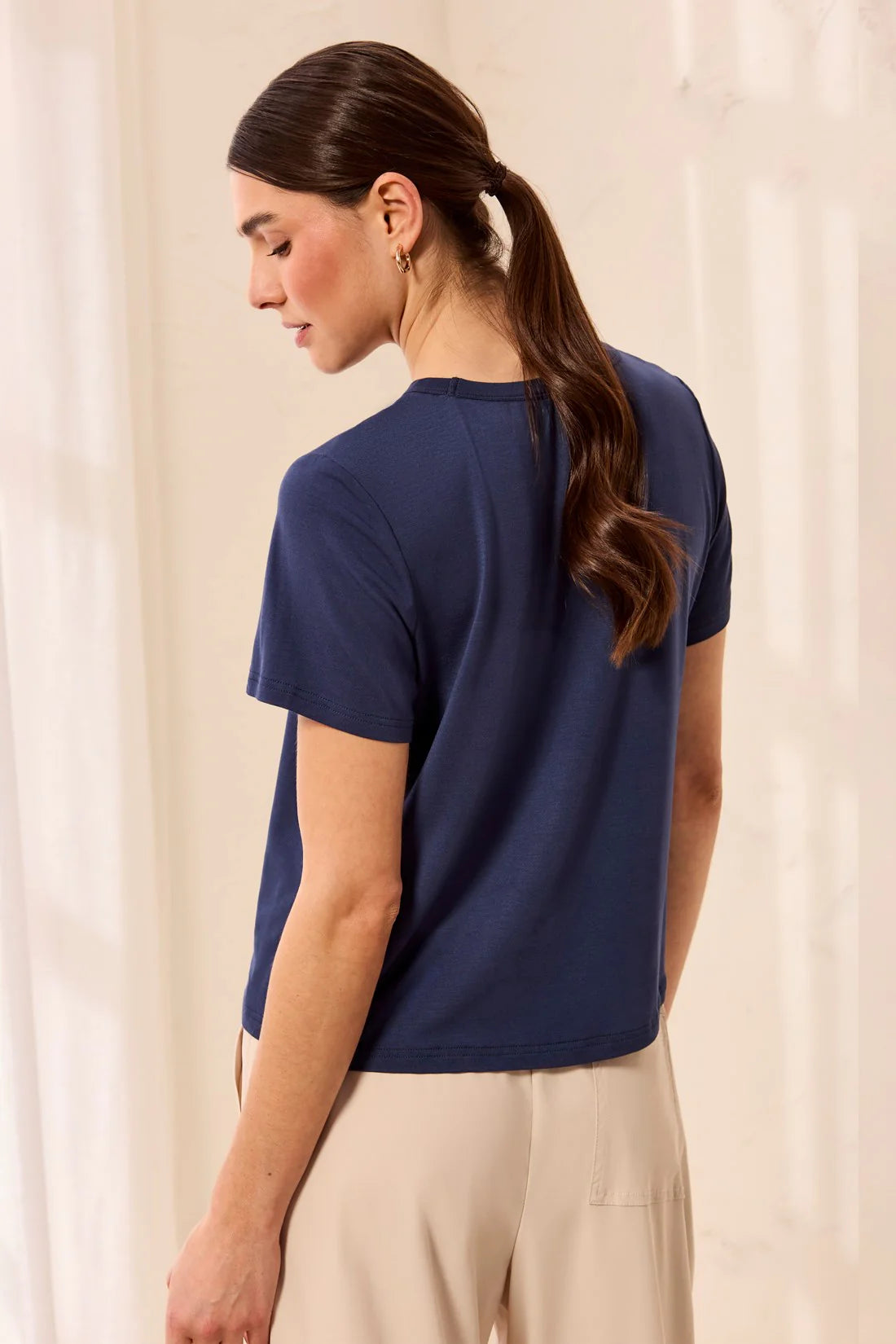 Tribal Easy Tee - Jet Blue