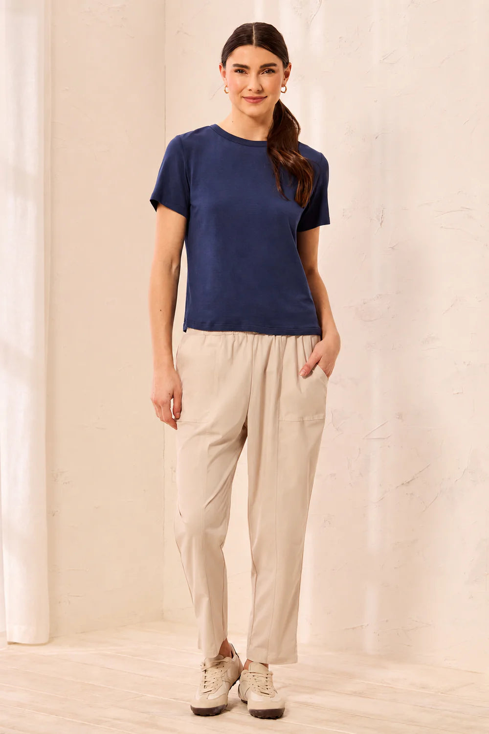 Tribal Easy Tee - Jet Blue