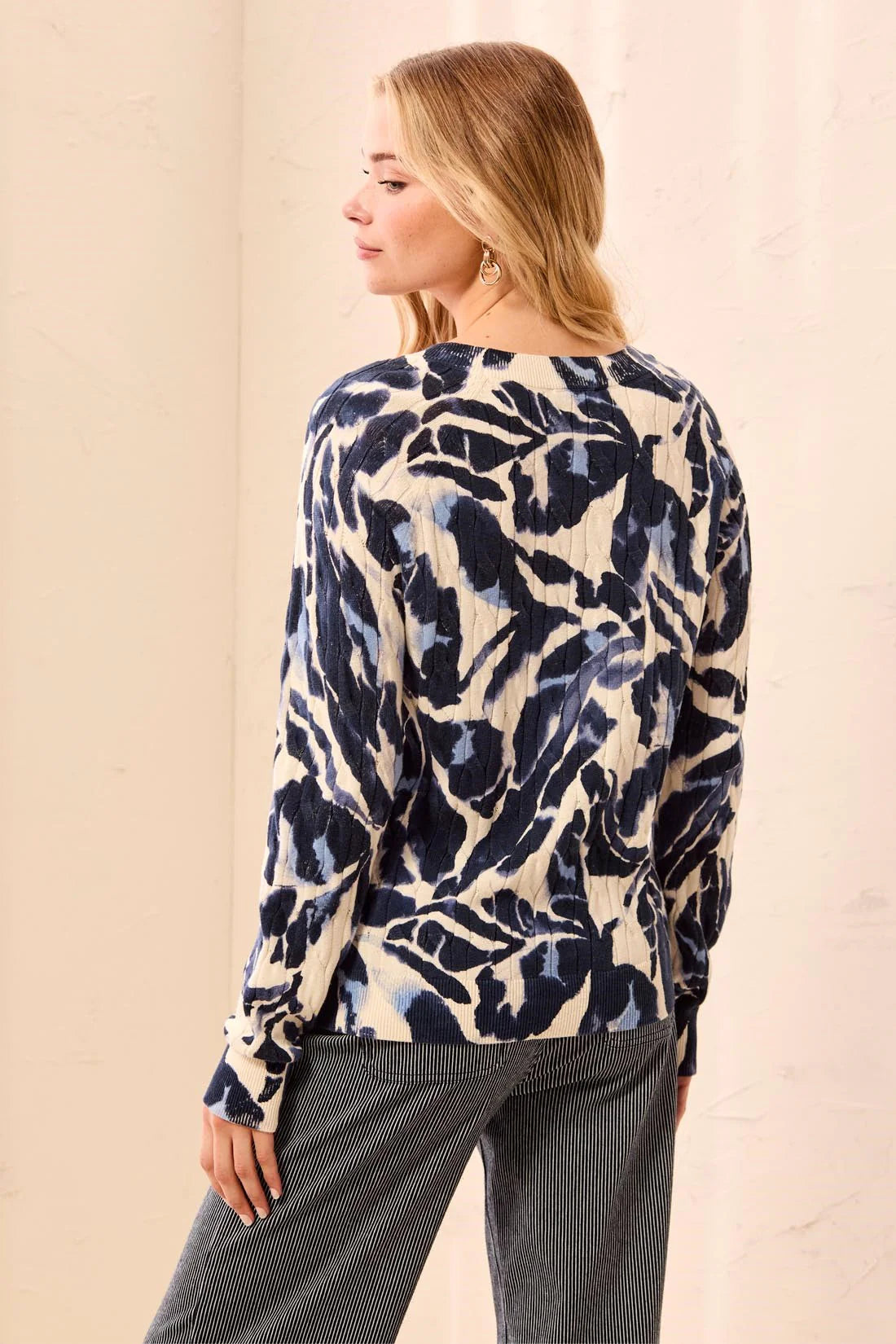 Tribal Eloise Sweater - Blue Fog
