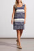 Tribal Gemma Dress - Jet Blue Clothing - Dresses + Jumpsuits - Dresses - Short Dresses by Tribal | Grace the Boutique