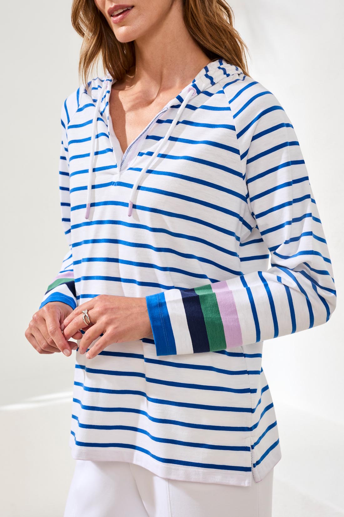 Tribal Haley Hoodie - Turkish Sea