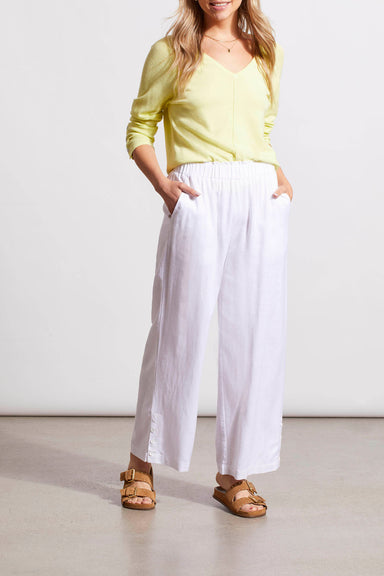 Tribal Hannah Ankle Pant - White Clothing - Bottoms - Pants - Casual by Tribal | Grace the Boutique