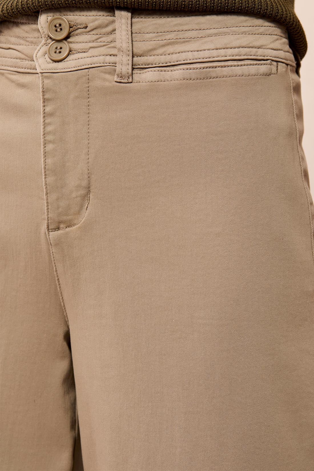 Tribal High Rise Cropped Palazzo Pant - Fossil