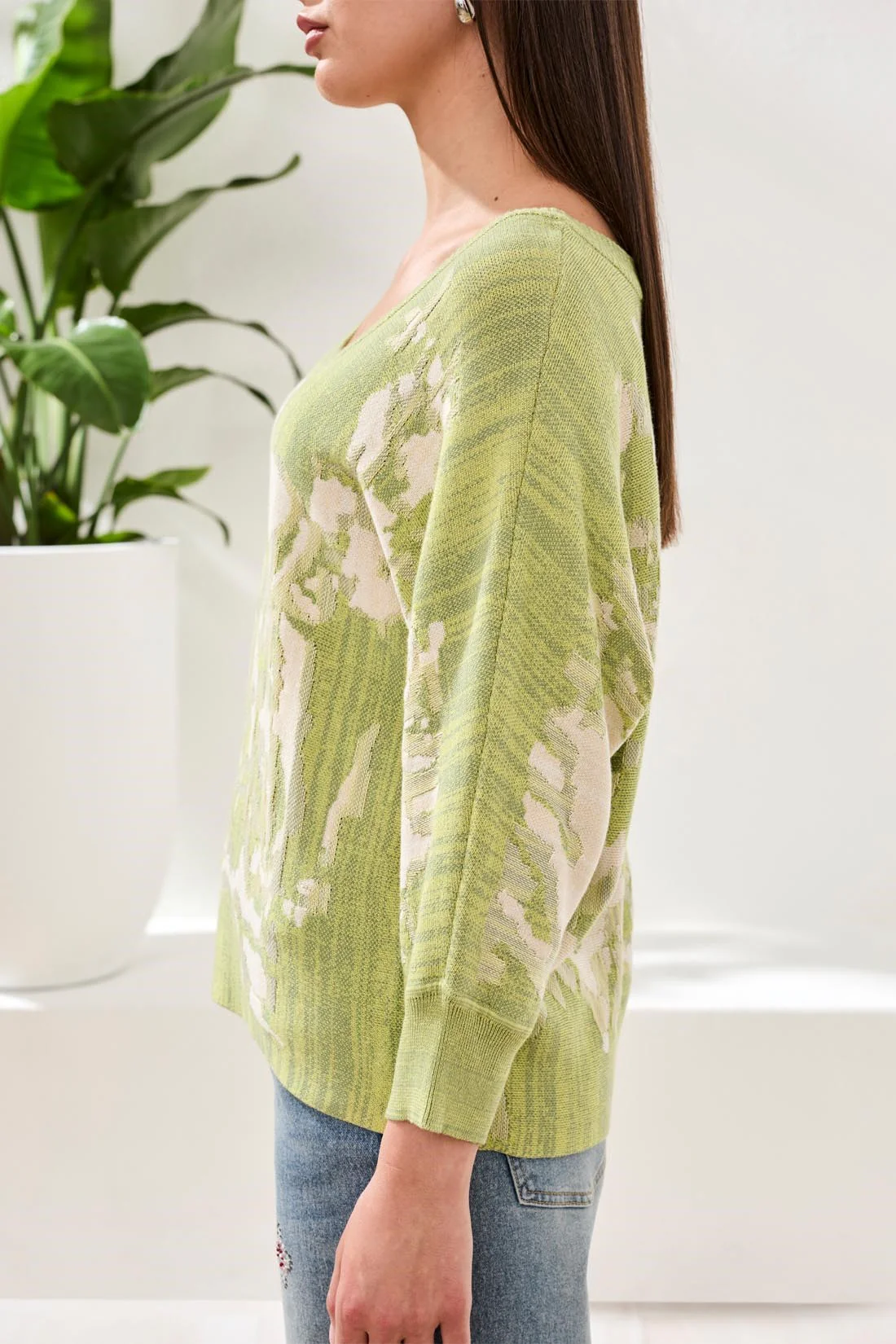 Tribal Jeannie Sweater - Lemongrass