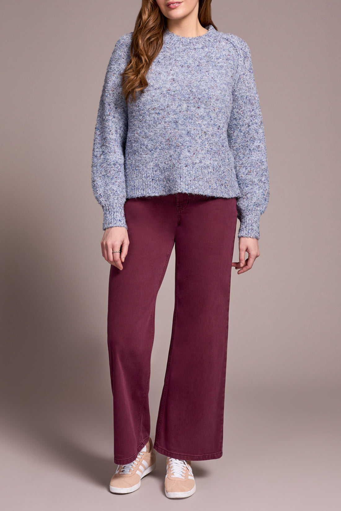 Tribal Jessica Crew Neck Sweater - Marine