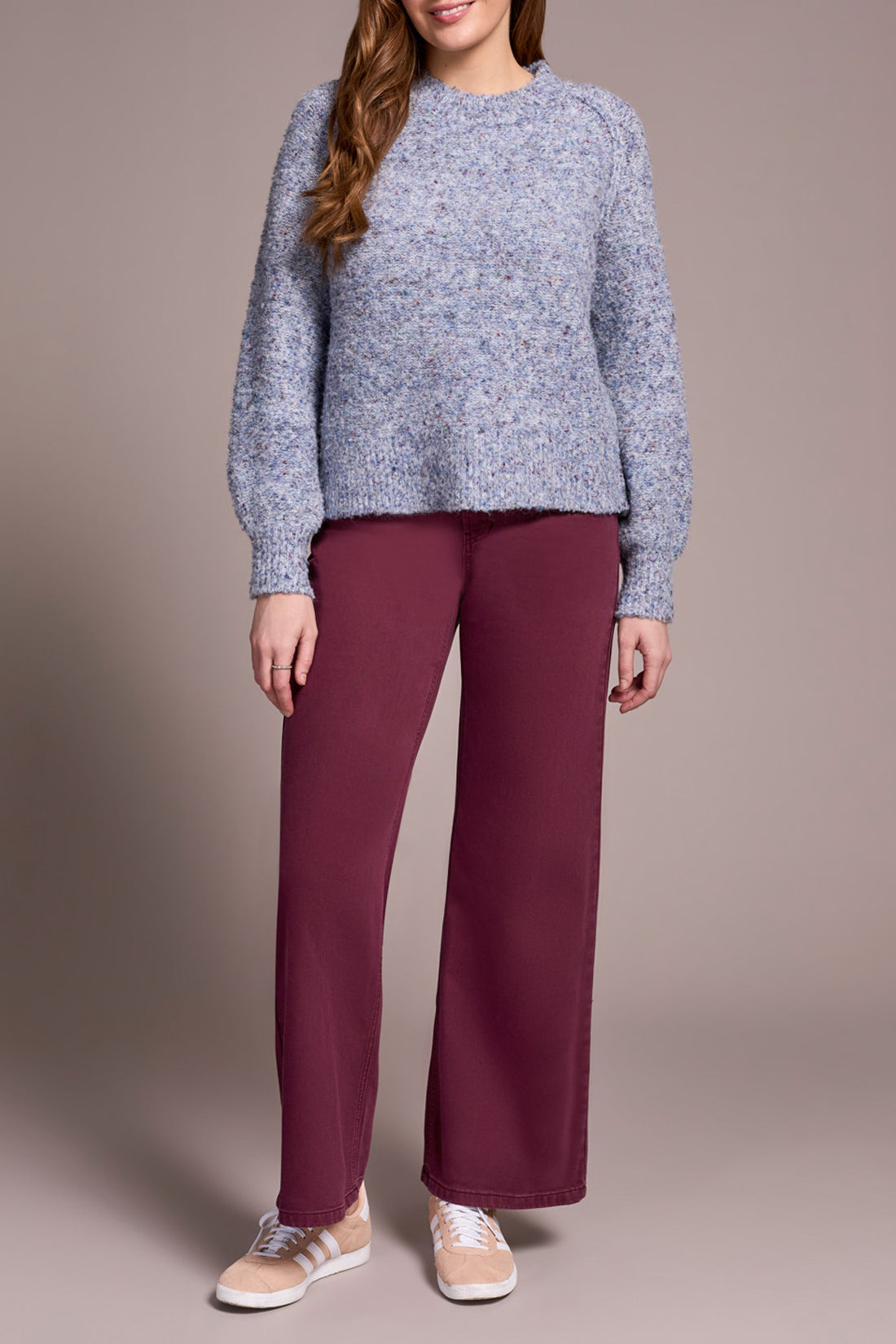 Tribal Jessica Crew Neck Sweater - Marine