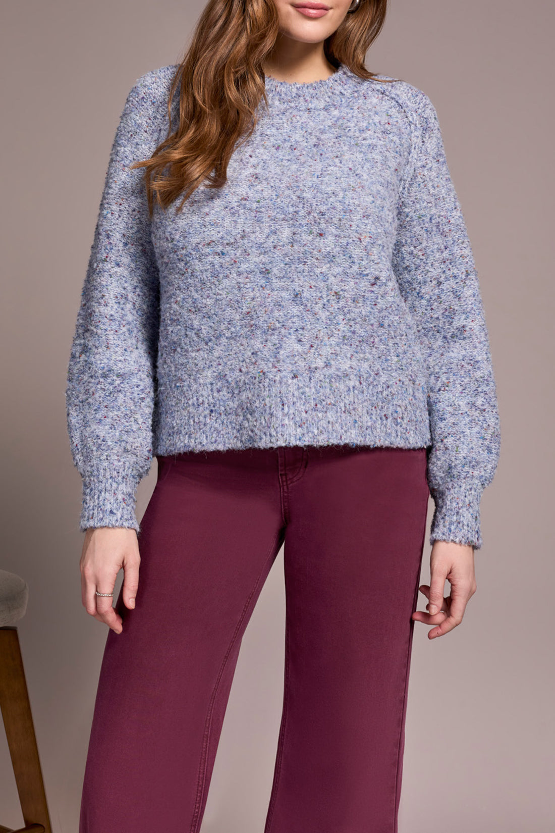 Tribal Jessica Crew Neck Sweater - Marine