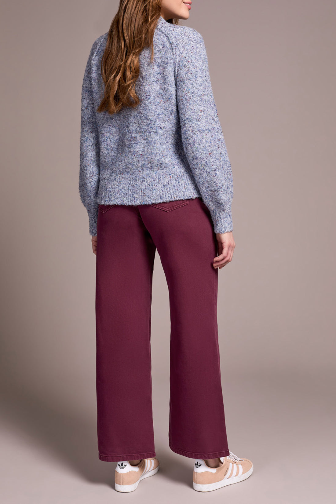 Tribal Jessica Crew Neck Sweater - Marine