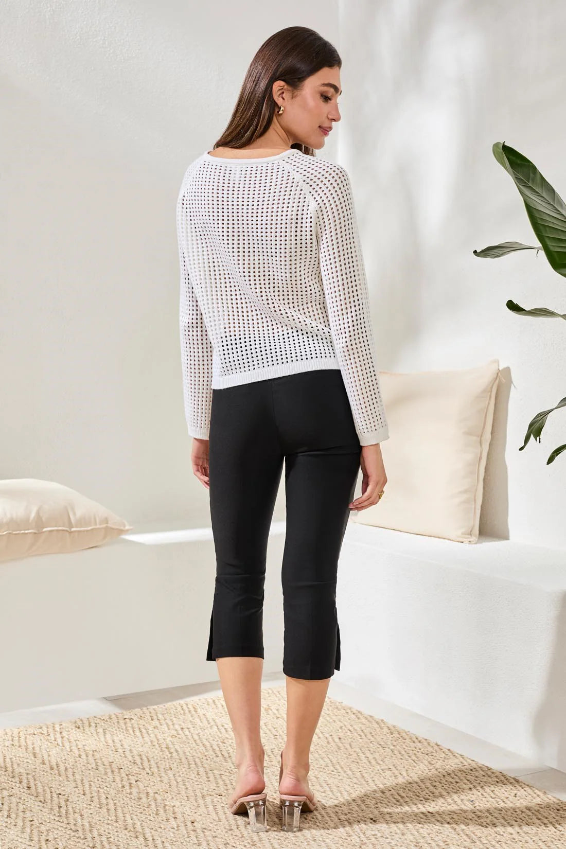 Tribal Kelly Sweater - White